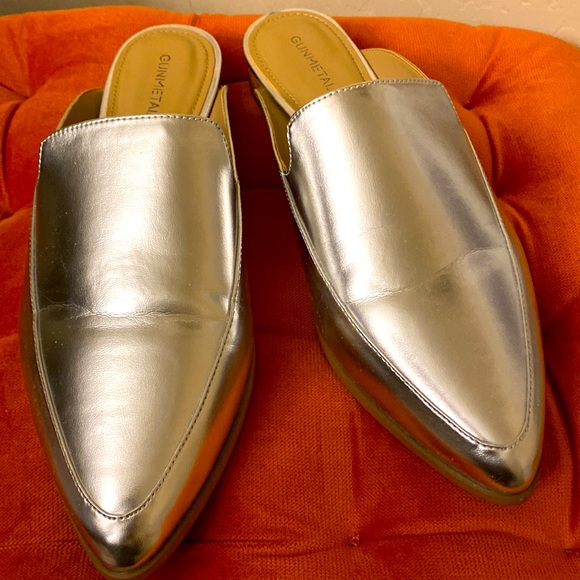 Silver Metallic Slides - Picture 7 of 16